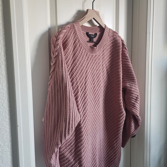 Vera Wang Sweaters - Simply Vera Dusty Pink Knit Sweater
